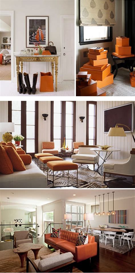 decorate with hermes orange|hermes furniture brands.